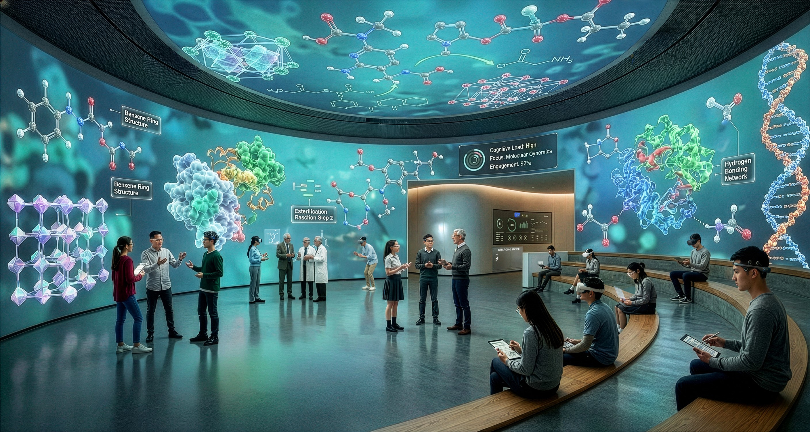 360 immersive classroom projection space for immersive learning