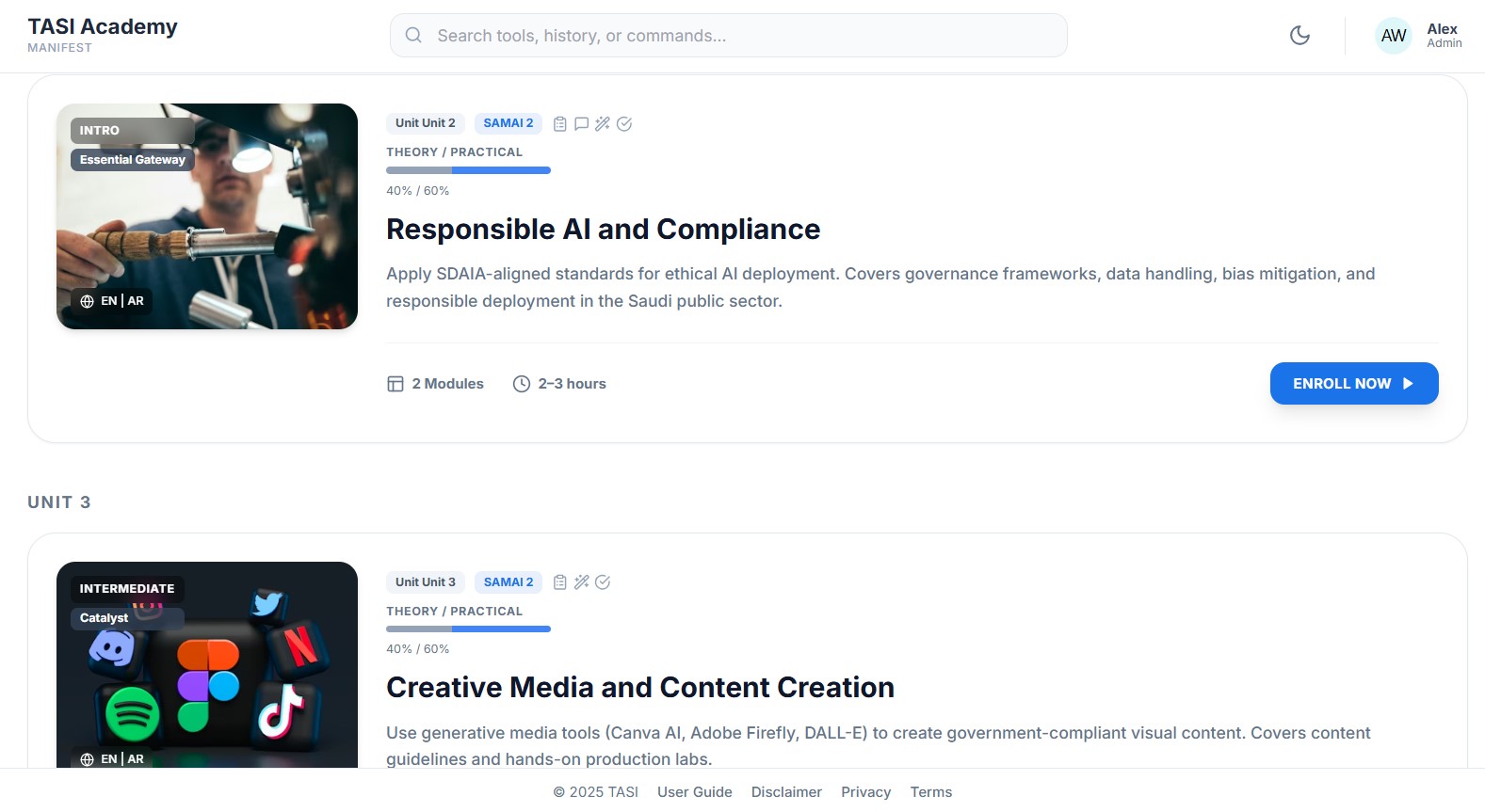 Teacher training platform for immersive learning and XR education